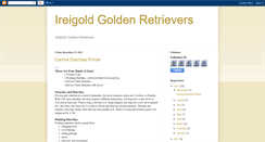 Desktop Screenshot of ireigold.blogspot.com