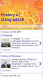 Mobile Screenshot of bangladesh24history.blogspot.com