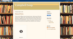 Desktop Screenshot of campbellsoup426.blogspot.com