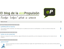 Tablet Screenshot of ecopropulsion.blogspot.com