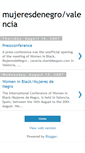 Mobile Screenshot of mujeresdenegrovalencia.blogspot.com