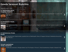 Tablet Screenshot of gowdasaraswatbrahmins.blogspot.com