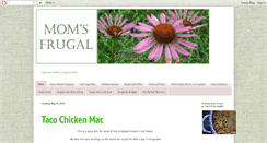 Desktop Screenshot of momsfrugal.blogspot.com