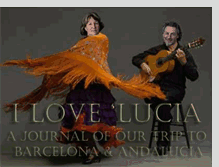 Tablet Screenshot of iluvlucia.blogspot.com