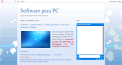 Desktop Screenshot of descargarsoftware.blogspot.com