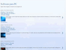 Tablet Screenshot of descargarsoftware.blogspot.com