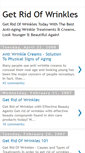 Mobile Screenshot of get-rid-of-wrinkle.blogspot.com