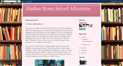 Desktop Screenshot of akhomeschooladventure.blogspot.com