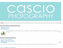 Tablet Screenshot of casciophoto.blogspot.com