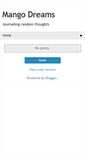 Mobile Screenshot of mangodreams.blogspot.com