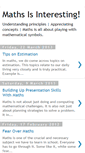 Mobile Screenshot of mathsisinteresting.blogspot.com