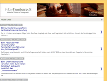 Tablet Screenshot of fokus-familienrecht.blogspot.com
