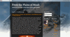 Desktop Screenshot of fromtheplainsofmoab.blogspot.com