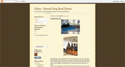 Desktop Screenshot of hawaiirealestatedogs.blogspot.com