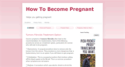 Desktop Screenshot of about-become-pregnant.blogspot.com