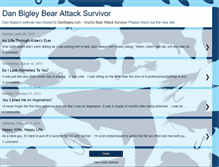 Tablet Screenshot of bearattacksurvivor.blogspot.com