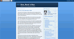 Desktop Screenshot of diverocknrun.blogspot.com