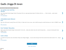 Tablet Screenshot of gadis-jingga.blogspot.com