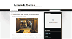 Desktop Screenshot of leonardomoledo.blogspot.com