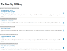 Tablet Screenshot of blueskypr.blogspot.com