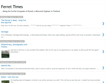 Tablet Screenshot of ferret-times.blogspot.com
