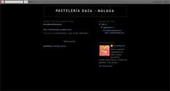 Desktop Screenshot of pasteleriadaza.blogspot.com