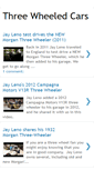 Mobile Screenshot of 3wheeledcars.blogspot.com