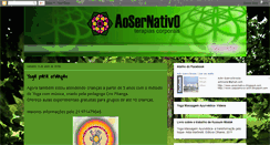 Desktop Screenshot of aosernativo.blogspot.com