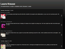 Tablet Screenshot of lkrause.blogspot.com