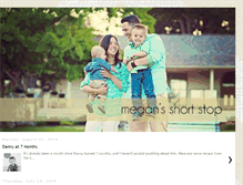 Tablet Screenshot of megansshortstop.blogspot.com