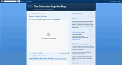 Desktop Screenshot of characterdogville.blogspot.com