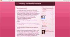 Desktop Screenshot of learningandskills3.blogspot.com