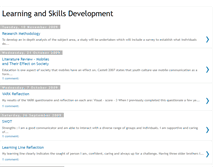 Tablet Screenshot of learningandskills3.blogspot.com