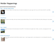 Tablet Screenshot of heiderhappenings.blogspot.com