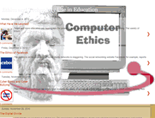 Tablet Screenshot of ethicsandtechnologyuseineducation.blogspot.com