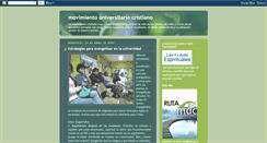 Desktop Screenshot of muniversitariocristiano.blogspot.com