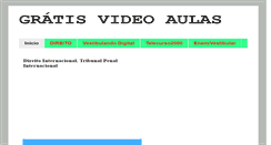 Desktop Screenshot of gratisvideoaulas.blogspot.com