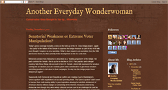 Desktop Screenshot of anothereverydaywonderwoman.blogspot.com