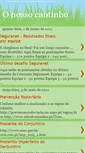 Mobile Screenshot of cantinhocomum.blogspot.com