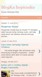Mobile Screenshot of blogku--inspirasiku.blogspot.com