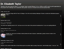 Tablet Screenshot of drelizabethtaylor.blogspot.com