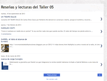 Tablet Screenshot of lecturas05.blogspot.com