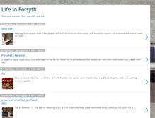 Tablet Screenshot of lifeinforsyth.blogspot.com