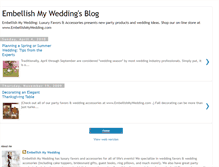 Tablet Screenshot of embellishmywedding.blogspot.com