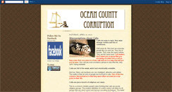 Desktop Screenshot of oceancountycorruption.blogspot.com