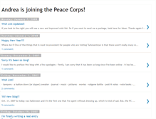 Tablet Screenshot of andreainthepeacecorps.blogspot.com
