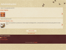 Tablet Screenshot of administracion-solvalinho.blogspot.com