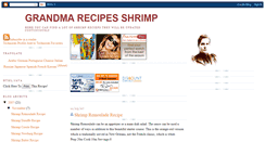 Desktop Screenshot of grandma-recipes-shrimp.blogspot.com