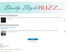 Tablet Screenshot of dailystylebuzz.blogspot.com