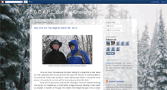 Desktop Screenshot of escapesurvivalchallenge.blogspot.com